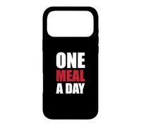 Un Repas par Jour/Amateurs de jeûne Intermittent/Fan de régime cétogène Coque pour iPhone 17 Pro Max