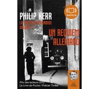 Un requiem allemand - La trilogie berlinoise 3 Livre audio 1CD MP3 - Philip Kerr - Audiolib - Texte lu (CD) - Textes lus CD