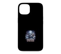 Un Requin après Un prédateur océanique au Clair de Lune Coque pour iPhone 13