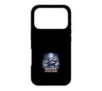 Un Requin après Un prédateur océanique au Clair de Lune Coque pour iPhone 17 Pro