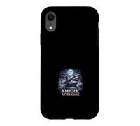 Un Requin après Un prédateur océanique au Clair de Lune Coque pour iPhone XR
