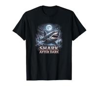 Un Requin après Un prédateur océanique au Clair de Lune T-Shirt
