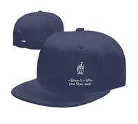 Un Rêve Est Un Souhait Que Ton Cœur Fait. Femme Homme Strapback Cap Protection Solaire Snapback Chapeau Séchage Rapide Casquette De Baseball pour Adulte Trucker Golf