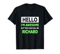 Un Richard génial Qui Dit Un nom drôle T-Shirt Graphique avec Valeur