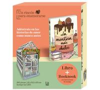 Un rincón para enamorarse: Kit Book nook librería + Libro romántico