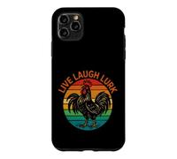 Un Rire drôle en Direct se Cache Un Coq Qui Dit Sarcastique Coque pour iPhone 11 Pro Max