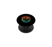 Un Rire drôle en Direct se Cache Un Coq Qui Dit Sarcastique PopSockets PopGrip Adhésif