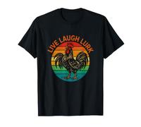 Un Rire drôle en Direct se Cache Un Coq Qui Dit Sarcastique T-Shirt