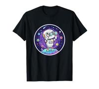 Un Robot d'observation des étoiles de la Galaxie sur la Lune pour Space Kids T-Shirt