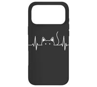 Un Rythme de Chat : Le pouls Essentiel de Chaque propriétaire d'animal de Compagnie Coque pour iPhone 17 Pro Max