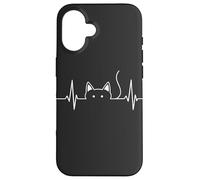 Un Rythme de Chat : Le pouls Essentiel de Chaque propriétaire d'animal de Compagnie Coque pour iPhone 16