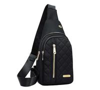 Un sac à bandoulière streetwear sportif pour une fille coréenne, Noir , Taille unique