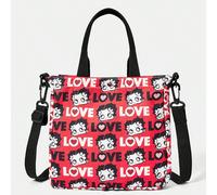 Un sac à bandoulière thème Betty Boop polyvalent pour de multiples scénarios, avec une grande capacité, super léger, durable, polyvalent, pratique, élégant, minimaliste, décontracté, factice, neutre, 