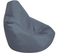 Un sac à haricots, housse de canapé paresseux (pas de remplissage) Espace de rangement pour animaux de compagnie Chiens/chats Lits paresseux Tissu Oxford lavable Housse de pouf (gris, XL)