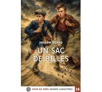 Un sac de billes Grands caractères, édition accessible pour les malvoyants - Joseph Joffo - Voir De Pres - broché - Textes lus