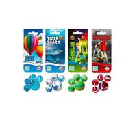 Un Sachet de 20 Billes + 1 Calot à thème pour Enfant (Best seller) - (1 Sachet aléatoire Parmi Les 4 de la Collection)