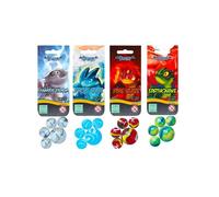Un Sachet de 20 Billes + 1 Calot à thème pour Enfant (Dragon)