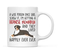 Un Sage A Dit Un Jour : « Tant Pis, Je Prends Un Bouvier Bernois Gris Foncé. » Tasse Humour Tasse À Café Élégantes Mug À Café Pour Lait Cappuccino Cacao 330Ml