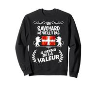 Un Savoyard Ne Vieillit Pas Fierté Savoie Humour Homme Sweatshirt