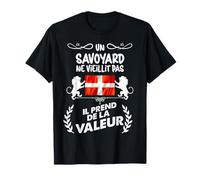 Un Savoyard Ne Vieillit Pas Fierté Savoie Humour Homme T-Shirt