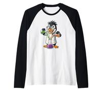 Un Scientifique de Crazy Penguin expérimente la Chimie des Nerds Manche Raglan