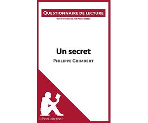 Un secret de Philippe Grimbert: Questionnaire de lecture