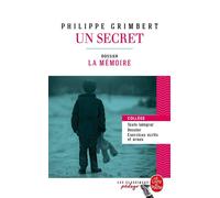 Un secret (Edition pédagogique) Dossier thématique : La Mémoire - Philippe Grimbert - Lgf - Poche - Scolaire / Universitaire