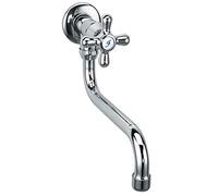 Un Seul Bouton Mur d'eau Froide de Traverse millésime pivotant monté Robinet de Cuisine Robinet