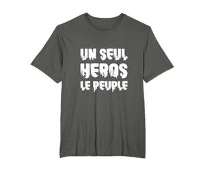 Un seul héros Le Peuple Histoire D'Algérie Slogan De Fierté T-Shirt