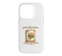 Un Seul Jeu : Famous Last Words Mahjong Graphic Coque pour iPhone 14 Pro