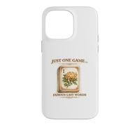 Un Seul Jeu : Famous Last Words Mahjong Graphic Coque pour iPhone 14 Pro Max