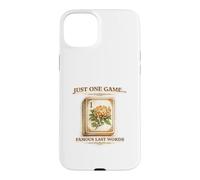 Un Seul Jeu : Famous Last Words Mahjong Graphic Coque pour iPhone 15 Plus