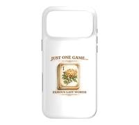 Un Seul Jeu : Famous Last Words Mahjong Graphic Coque pour iPhone 17 Pro Max