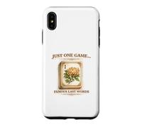 Un Seul Jeu : Famous Last Words Mahjong Graphic Coque pour iPhone XS Max
