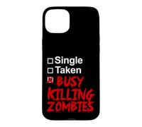 Un Seul Pris occupé à Tuer des Zombies Coque pour iPhone 15 Plus