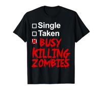 Un Seul Pris occupé à Tuer des Zombies T-Shirt Graphique avec Valeur