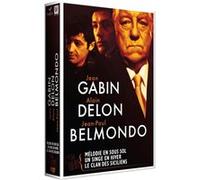 Jean Gabin, Alain Delon, Jean-Paul Belmondo : Coffret 3 Films N° 1 - Pack