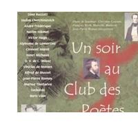 Un soir au Club des Poètes - Collectif - Sous La Lime - Livre CD - Textes lus CD