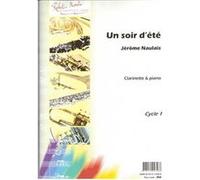 Un soir d'été - Partition pour clarinette - Naulais