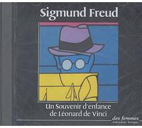 Un souvenir d'enfance de Léonard de Vinci - Sophie Freud - Des Femmes - Antoinette Fouque - Livre CD - Textes lus CD