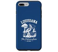 Un Souvenir Vintage de Louisiane Pelican at The Swamp Coque pour iPhone 7 Plus/8 Plus
