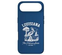 Un Souvenir Vintage de Louisiane Pelican at The Swamp Coque pour iPhone Air