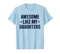 Un Style rétro Amusant, comme Mes Filles, pour Les Papas et Les Mamans Fiers T-Shirt