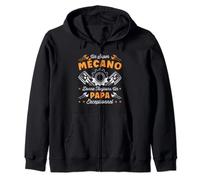 Un Super Mécano Papa Exceptionnel Humour Cadeau Mécanicien Sweat à Capuche