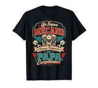 Un Super Mécano Papa Exceptionnel Humour Cadeau Mécanicien T-Shirt