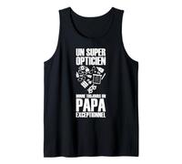 Un Super Opticien Papa Exceptionnel Optique Lunettes Métier Débardeur