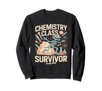 Un survivant Amusant d'un Cours de Chimie à Peine Stable Sweatshirt