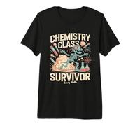Un survivant Amusant d'un Cours de Chimie à Peine Stable T-Shirt Haut de Gamme