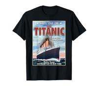 Un t-shirt vintage de 1912 sur le bateau de croisière Titanic Voyage Ship T-Shirt