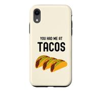 Un Taco drôle Que Vous m'avez mangé chez Tacos Cute Adorable Taco Food Coque pour iPhone XR